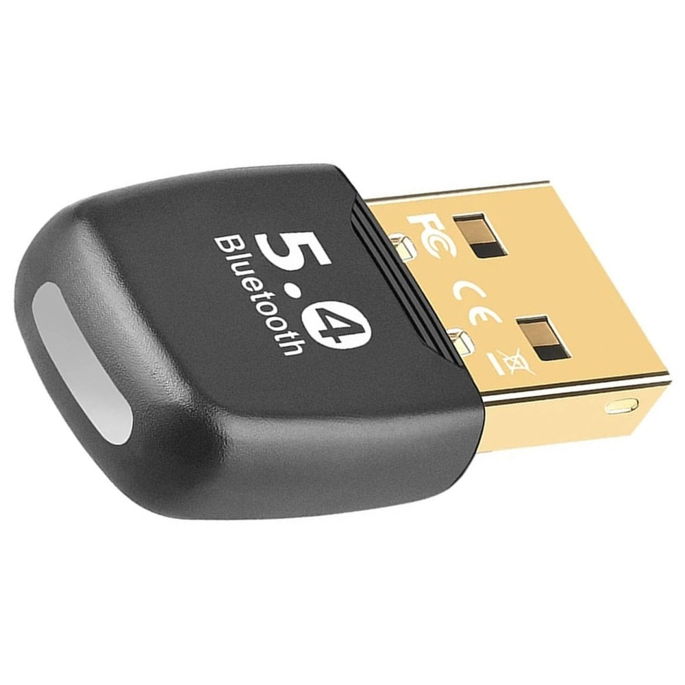 Bluetooth USB Dongle 5.4 for Desktop PC Enables Wireless Keyboard Mouse Printer