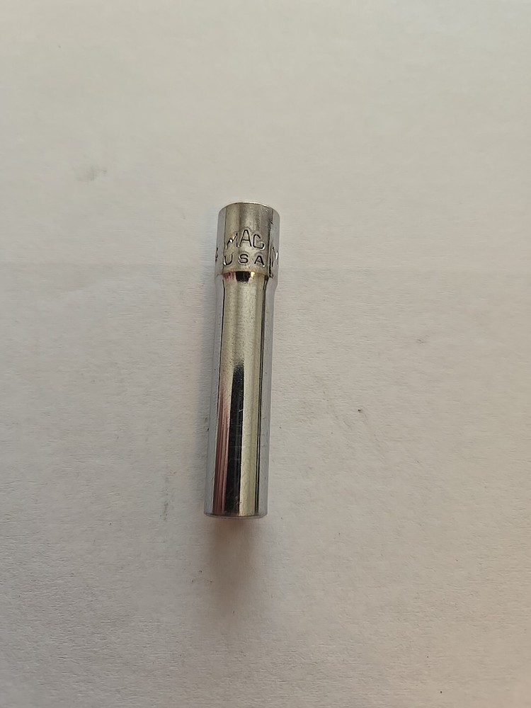 Mac Tools 1/4" Drive 1/4" 6PT SAE Deep Chrome Socket USA MD86
