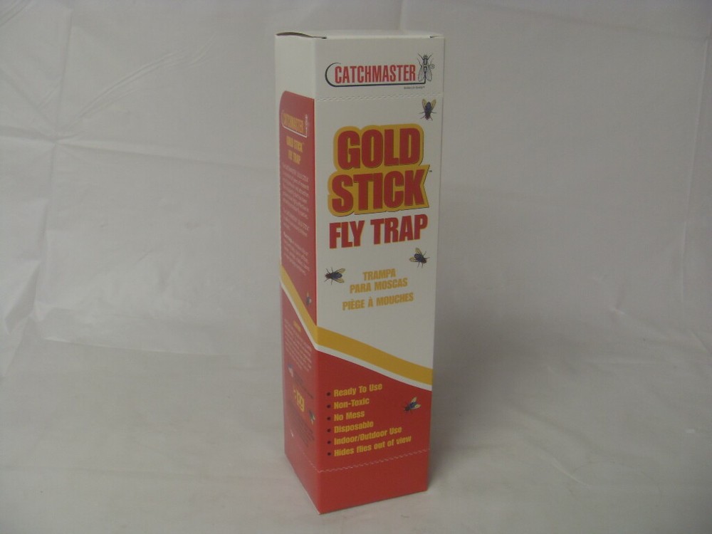 Catchmaster Gold Stick Fly Trap - 10" - 24"