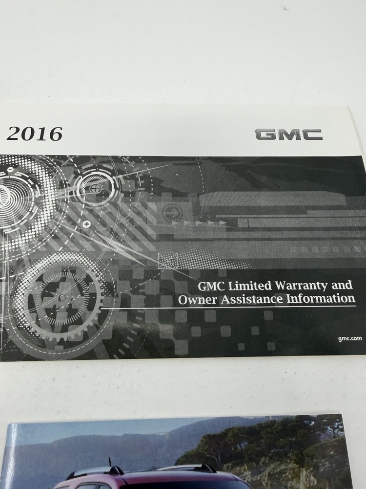 2016 GMC Acadia Owners Manual OEM Set