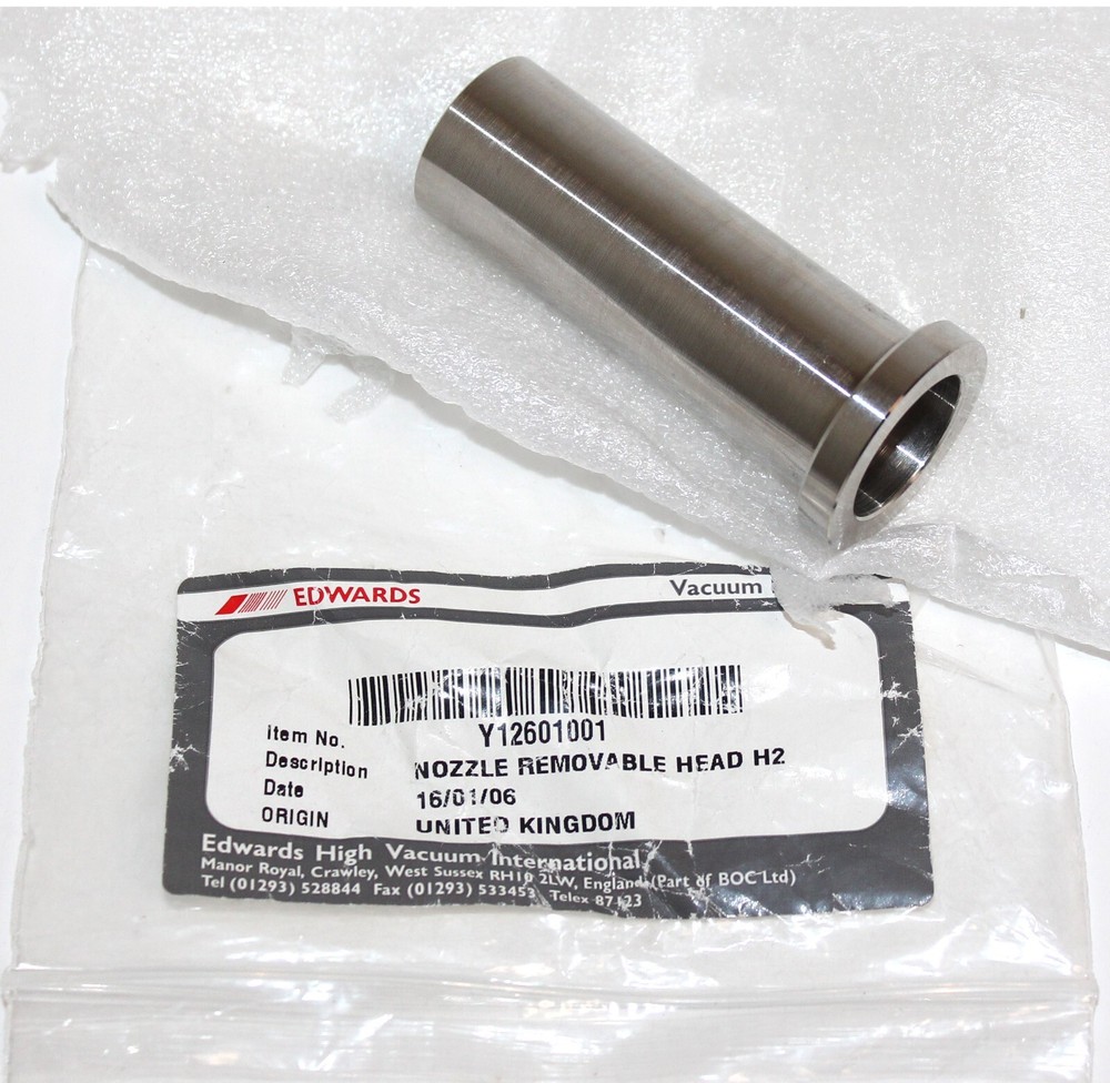 Edwards Y12601001 NOZZLE REMOVABLE HEAD H2