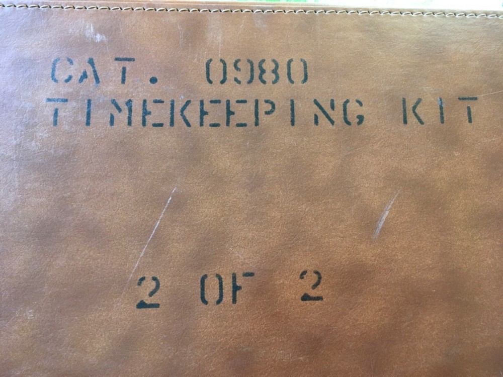 Vintage US Government BLM & Forest Service Fire Fighting Time Keeper Briefcase