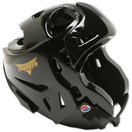 ProForce Thunder Double Layered Headguard - Black – Small, brand new