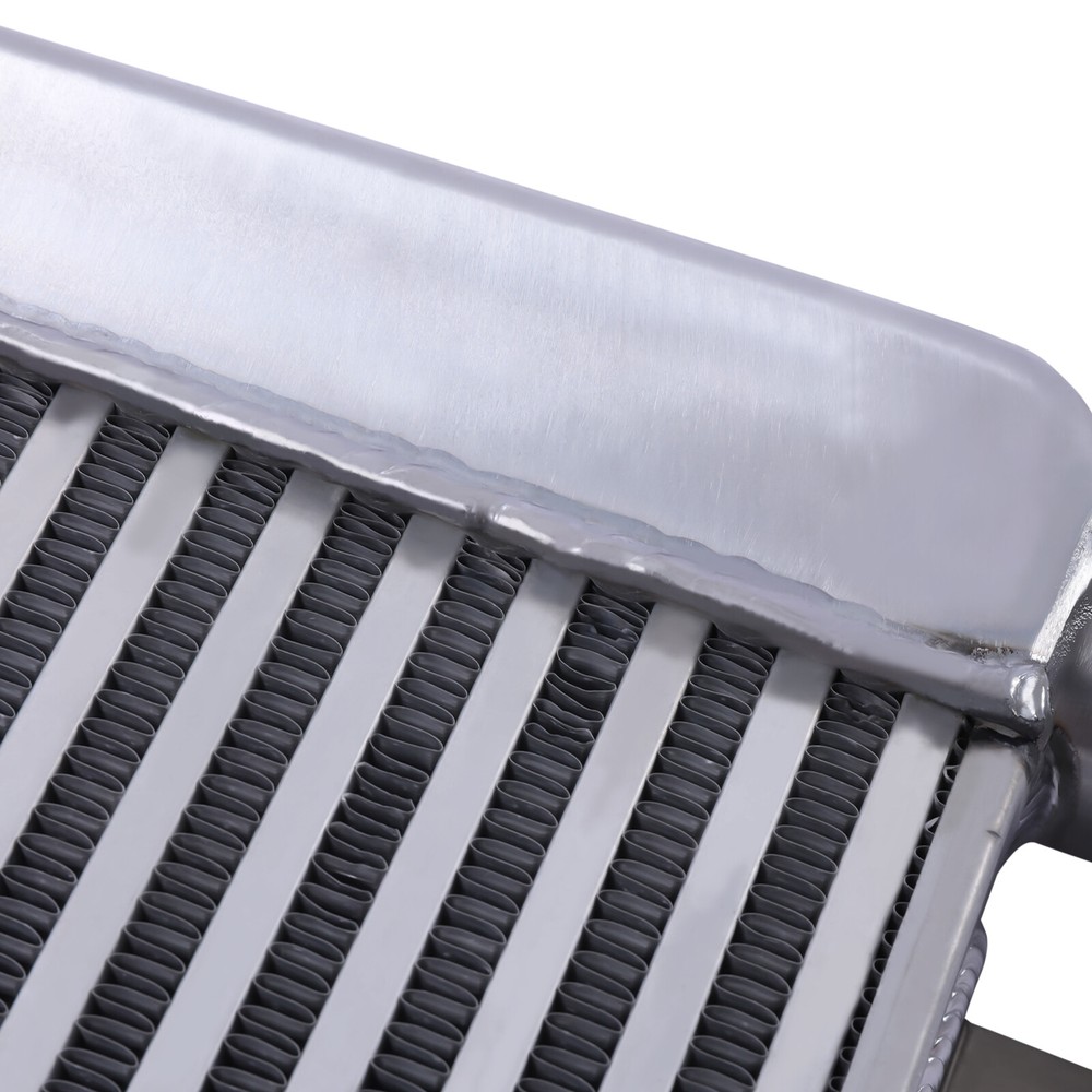 Same One Side Universal Aluminum Intercooler Turbo Front Mount 2.5" Inlet/Outlet