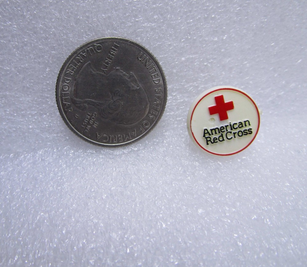 American Red Cross Plastic Pin