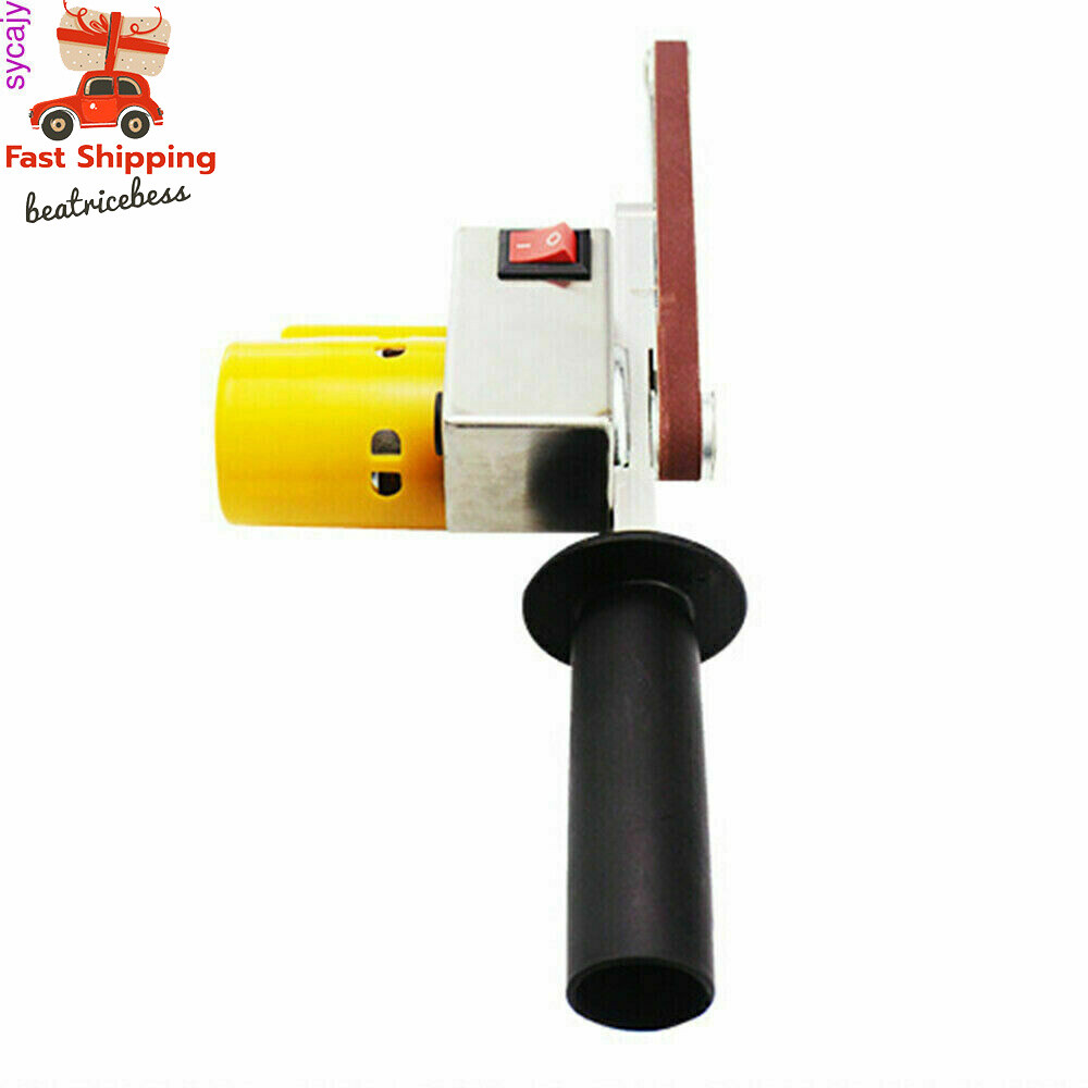 Hand-held Electric Belt Sander Mini Grinder Small Machine With 10* Sanding Belts