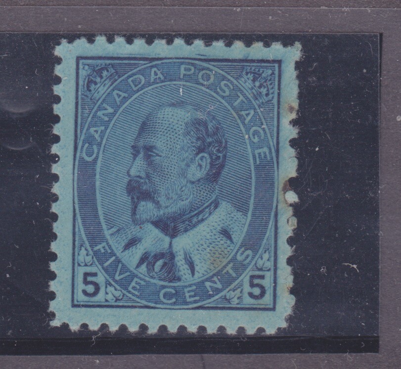 CANADA #91 Edward VII Mint never hinged f-vf