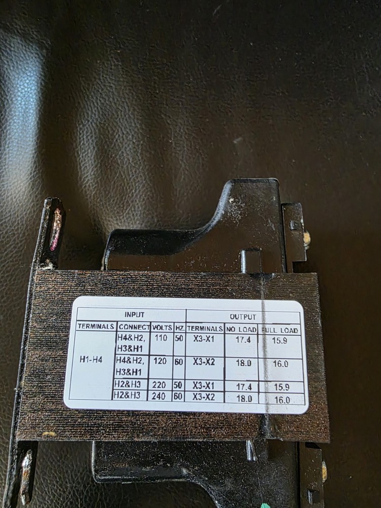 ImperviTRAN B096-3074-3 Transformer Milnor Laundry Washer