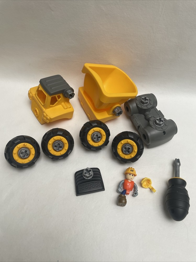 CAT Machine Maker Junior Operator Dump Truck Construction Assembly Kit