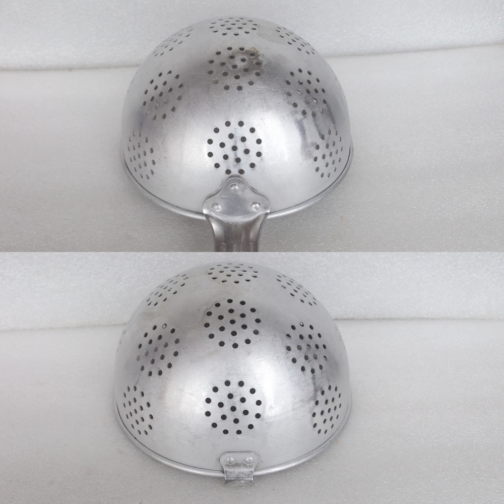 Vintage USSR Аluminium Colander with Handle