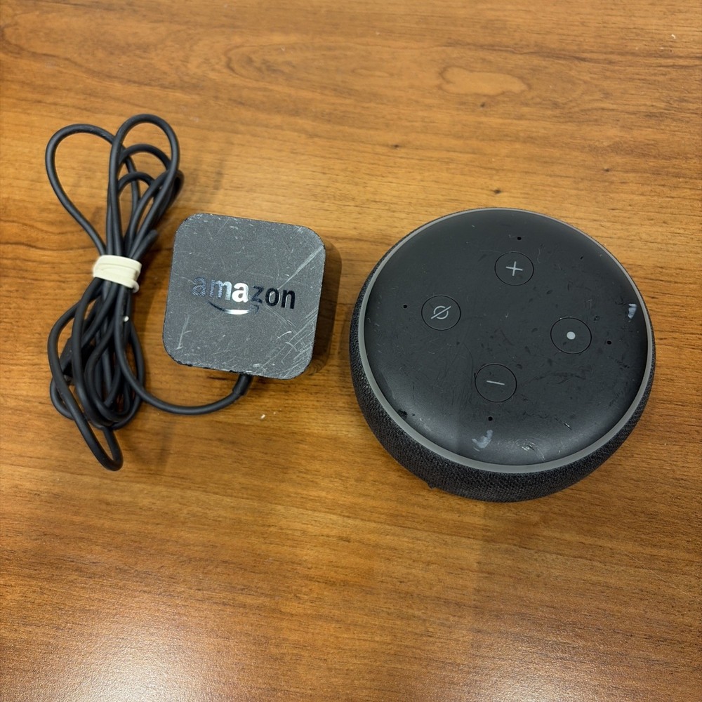 Amazon Echo Dot (3rd Generation) Smart Speaker - Black  Model Tested Works