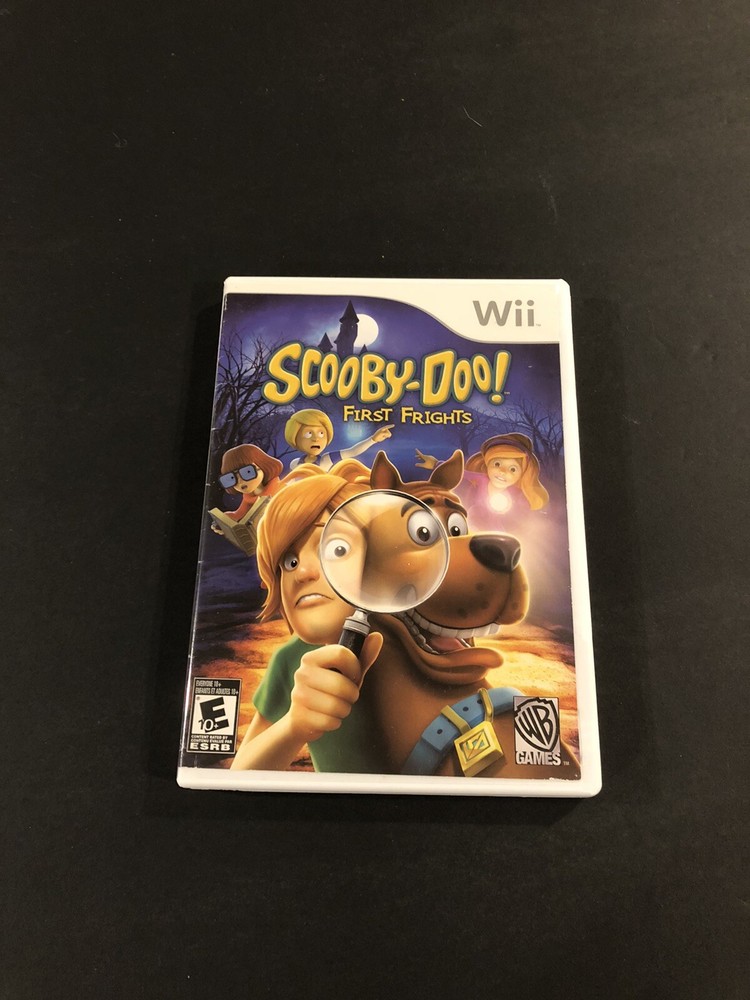 scooby-doo first frights wii case only