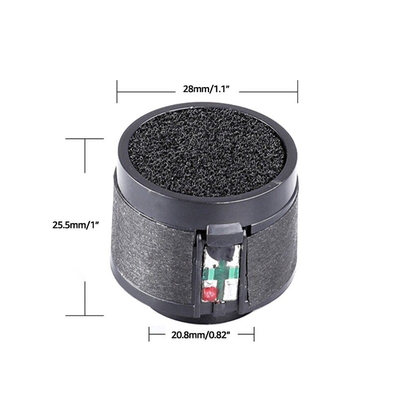 2pcs/set Dynamic Wireless Microphone Cartridge Mic Capsule for Head Core Microph