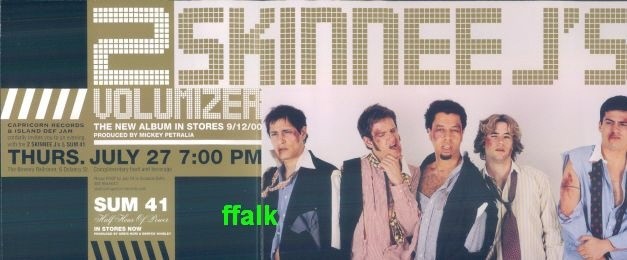 Promo Card: 2 SKINNEE J'S