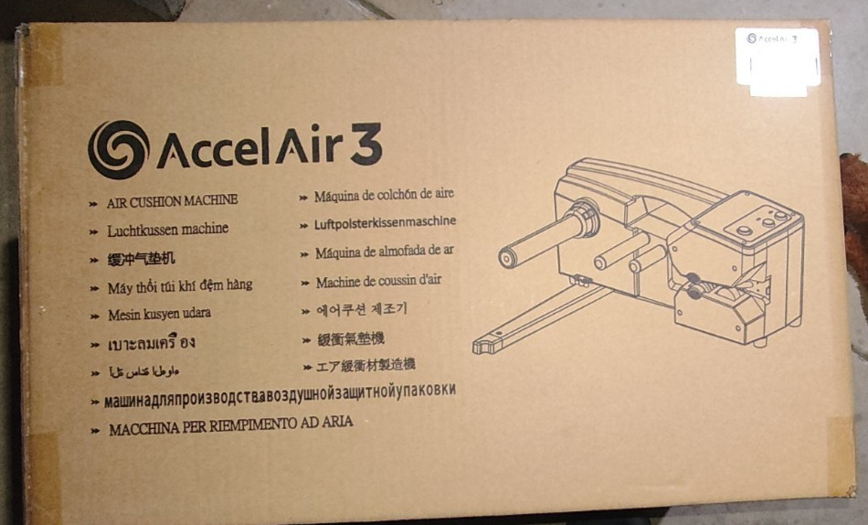 Accel Air3 Packaging system (makes packaging martials)