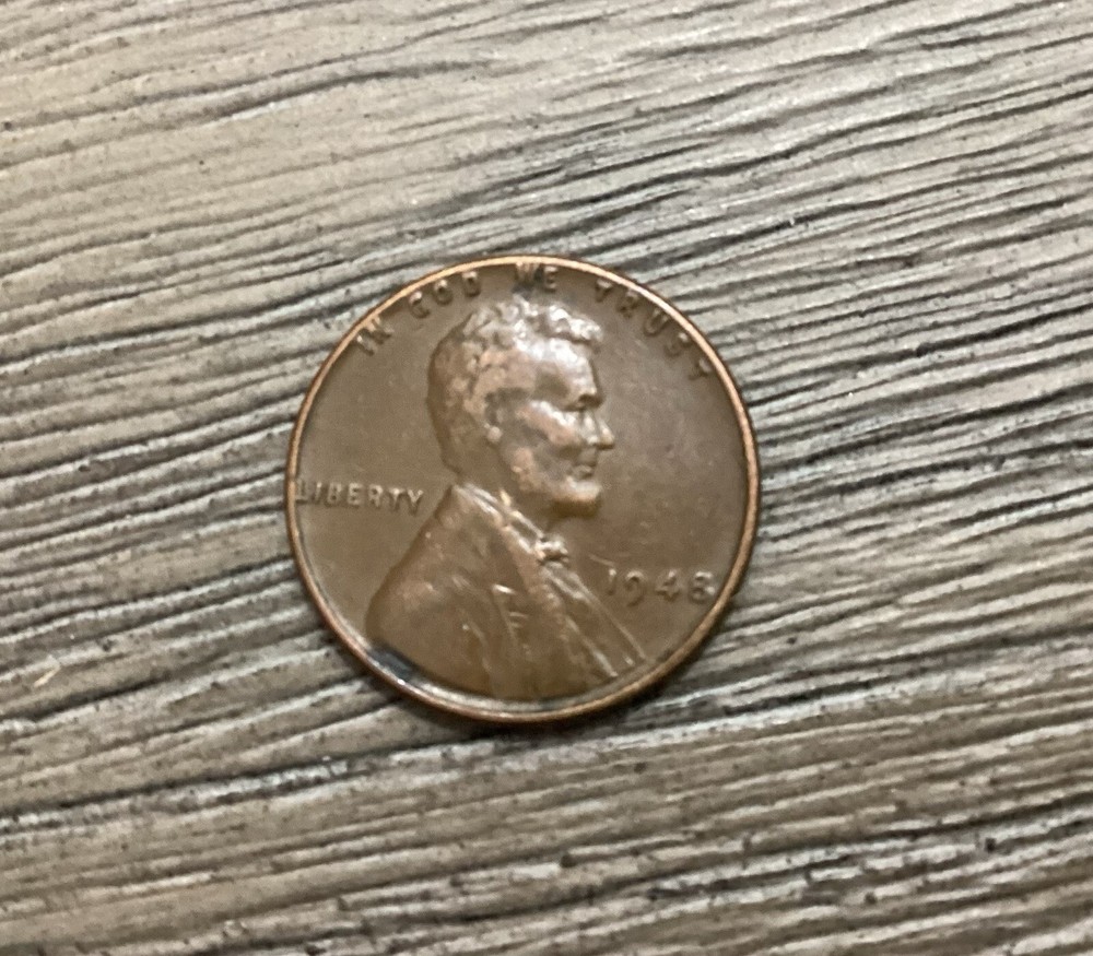 1948 LINCOLN WHEAT CENT WITH ERRORS