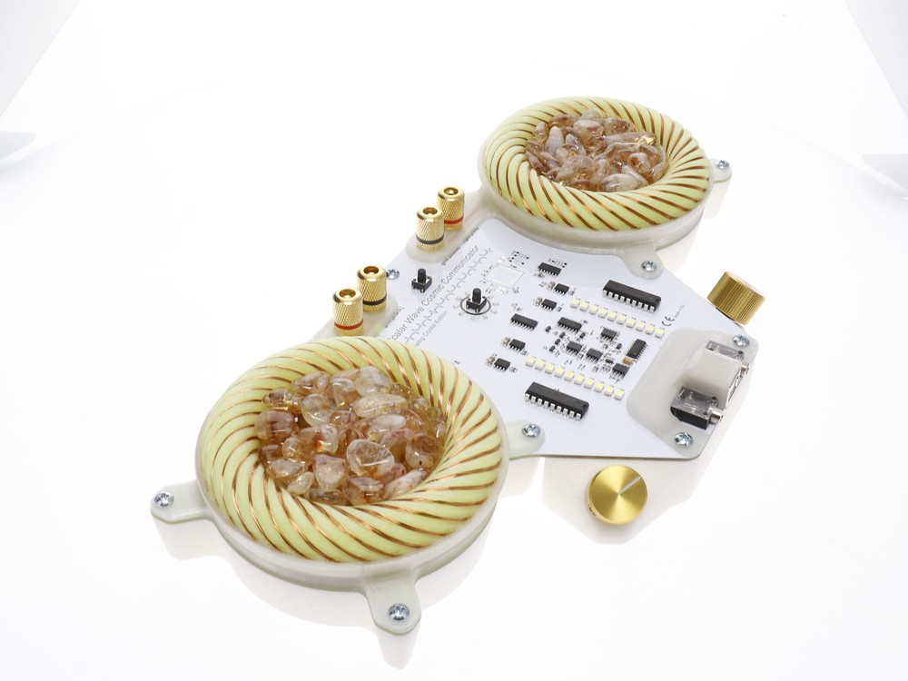 Scalar Wave Cosmic Communicator fire element edition, manifestation machine