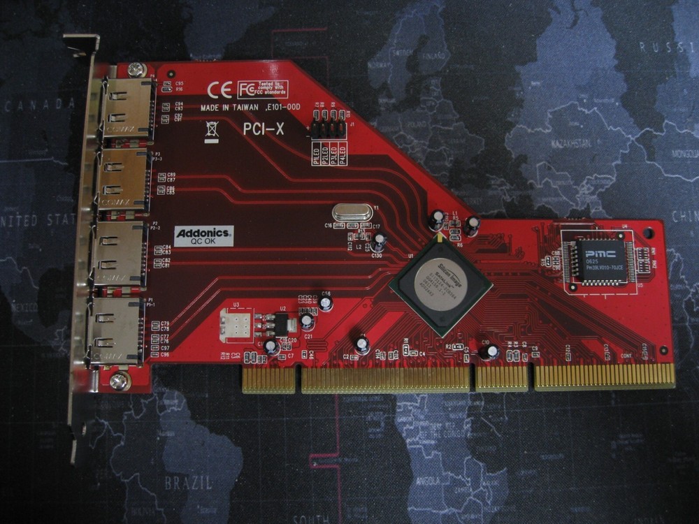Addonics ADS3GX4R5-E PCI-X eSATA Raid Controller Card