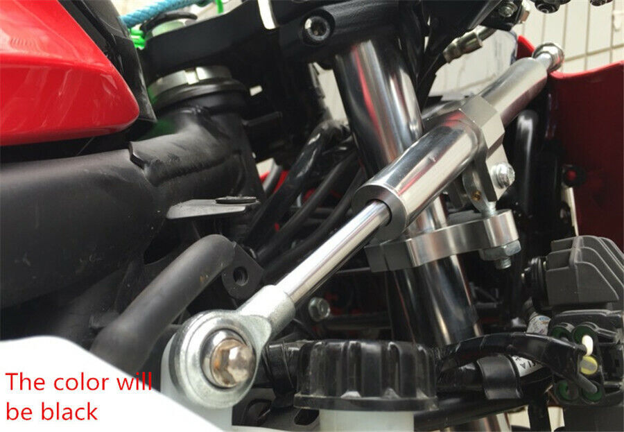 330mm Motorcycle Universal Aluminum Steering Damper Stabilizer Linear Adjustable