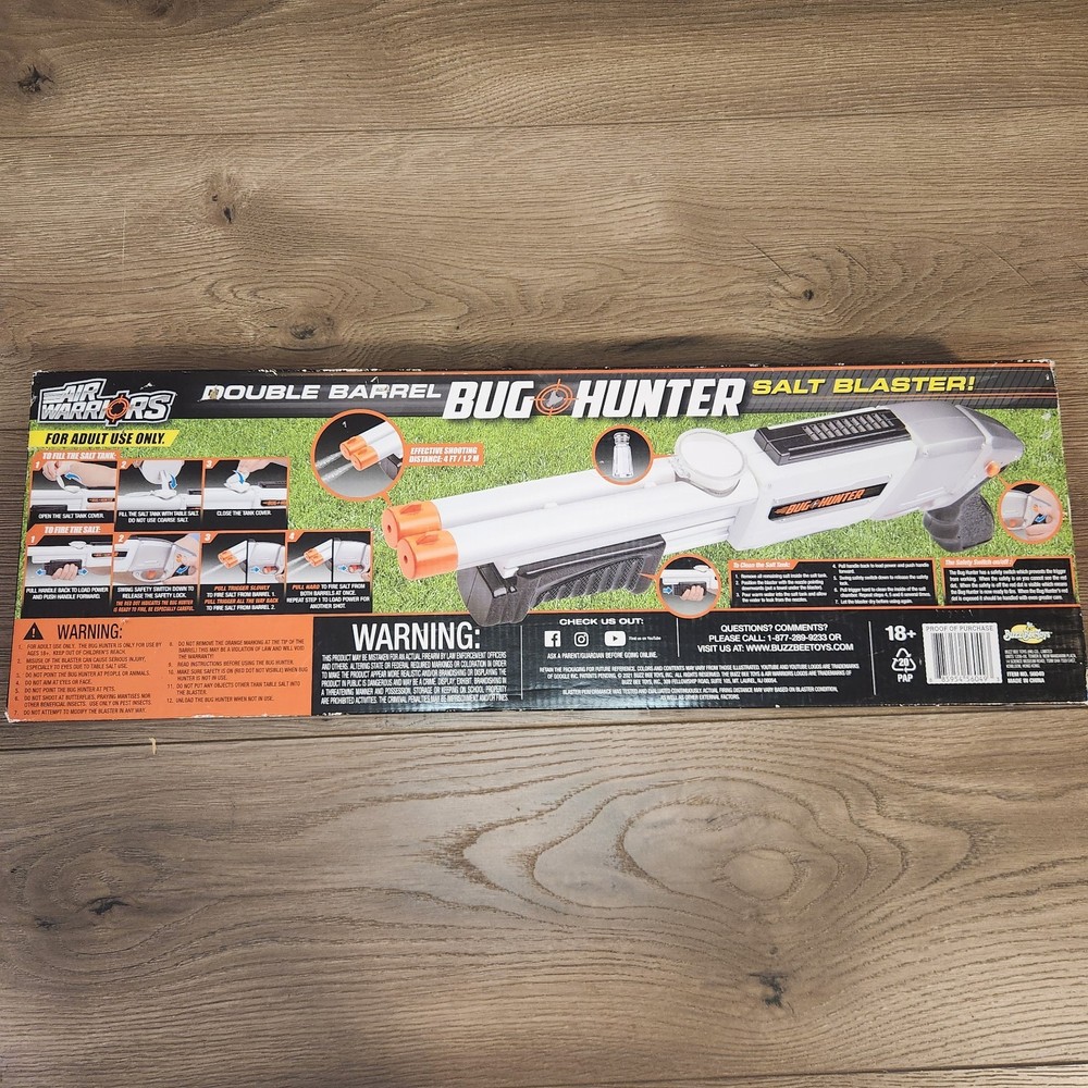 NEW Air Warriors Double Barrel Bug Hunter Salt Blaster Flies