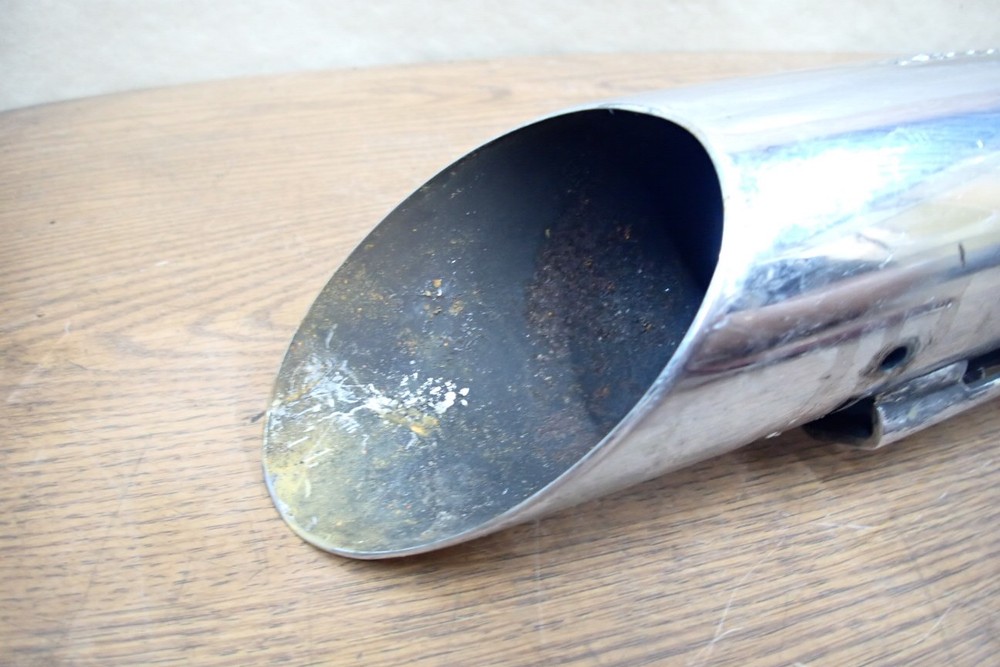 HARLEY DAVIDSON CHROME SCREAMIN EAGLE II EXHAUST PIPE HEADER MUFFLER