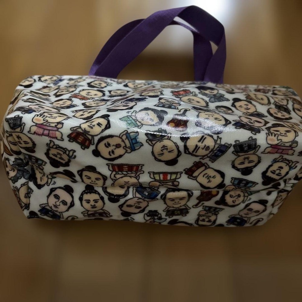sumo character lunch bag