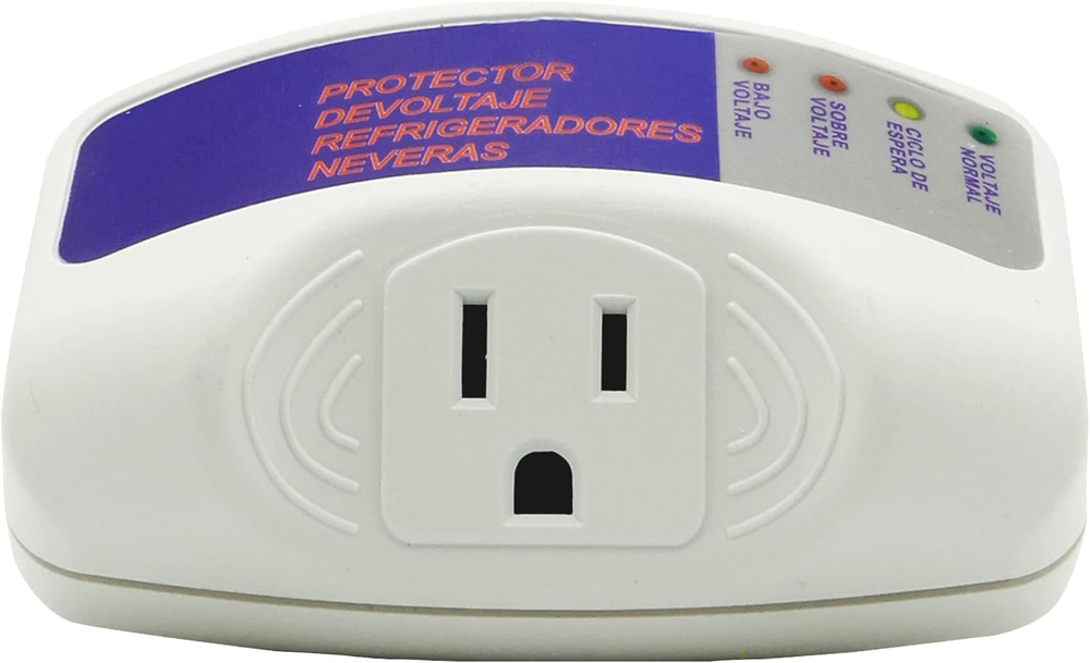 US Voltage Protector Surge Home Refrigerator Power Outlets Socket 120V