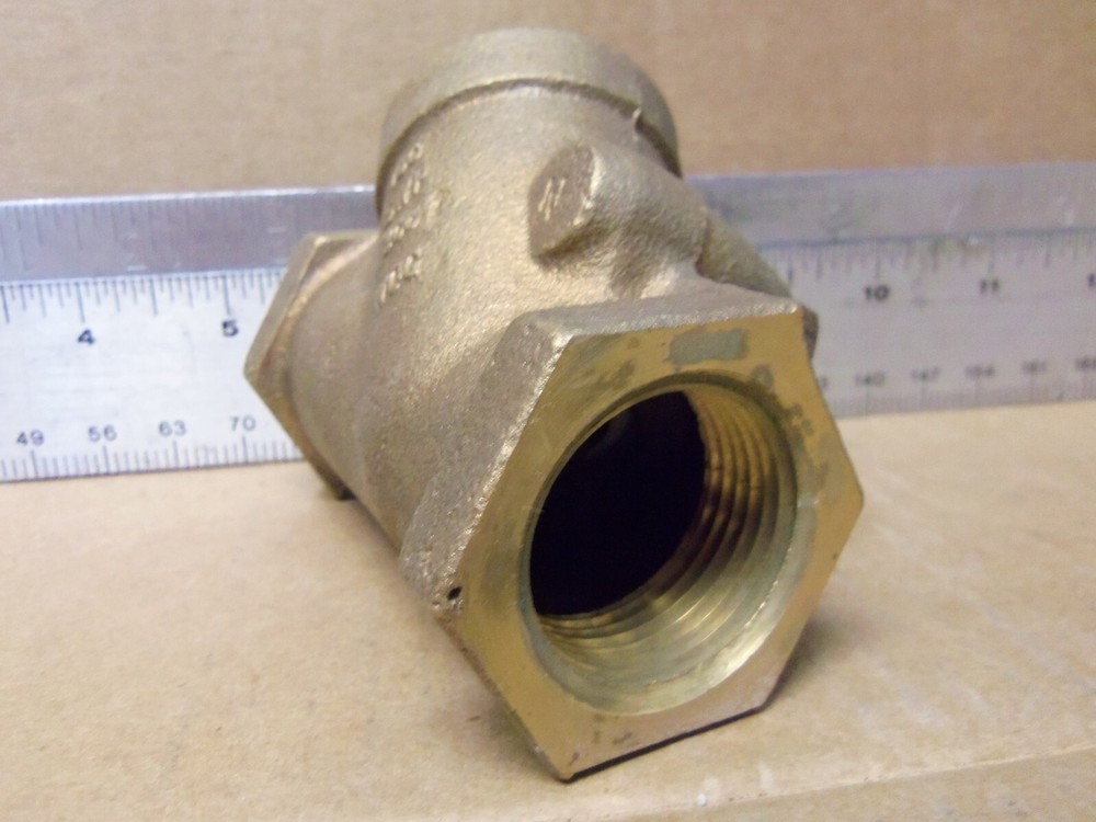 Nibco - 1" Bronze Threaded Check Valve (NOS)