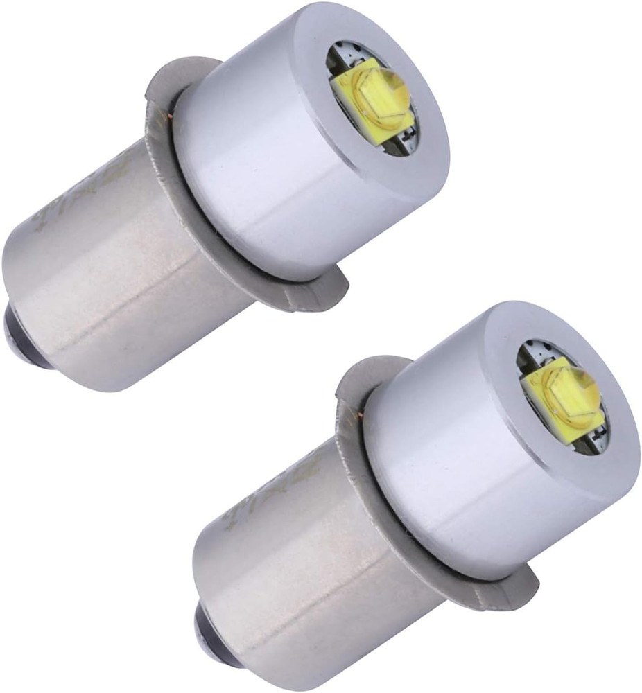 Maglight Replacement Bulbs DC 3V, Maglight LED Bulb for Only 2 Cells C&D Flashli