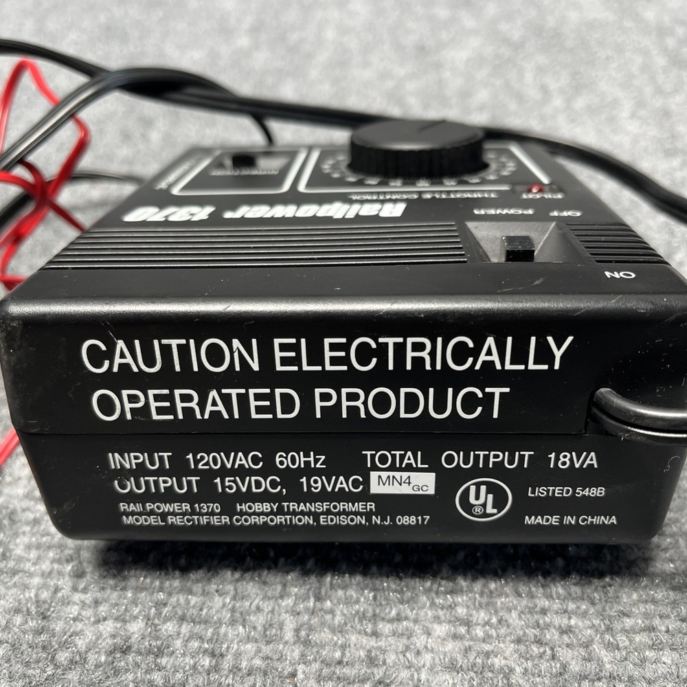 MRC Railpower 1370 Power Pack-HO Scale WORKS