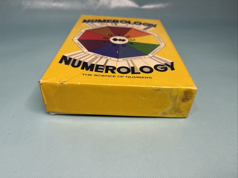 1973 Numerology Boxed Kit by Dynamic Design | Pythagoras Esoteric Metaphysics