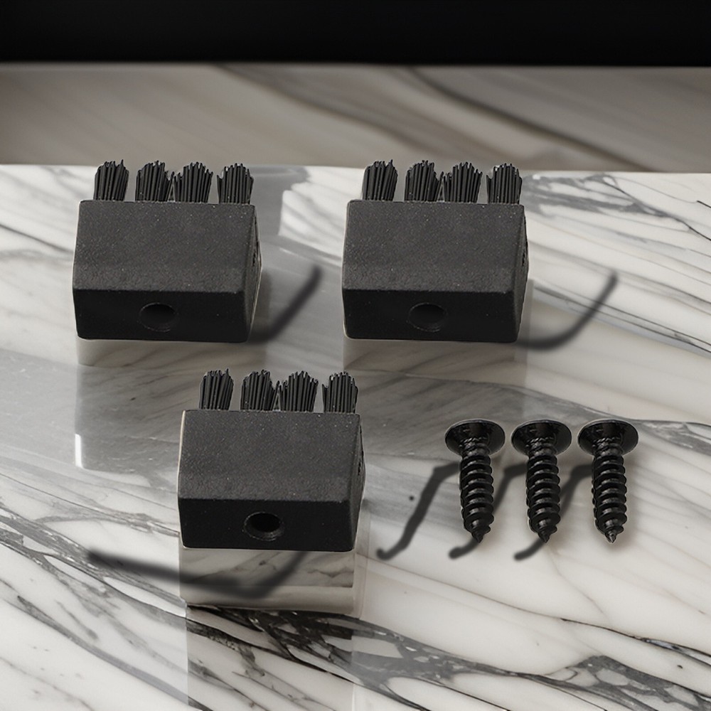 3pcs Replacement Brushes With ScrewsFor Hostage Arrow Rest Bow Brush Set