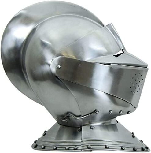 Close Helmet - 18 Gauge Silver