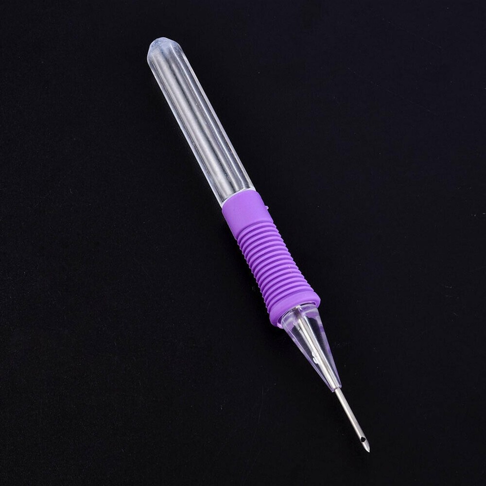 Punch Needle Kit Magic Embroidery Pen Set Stitching Thread Sewing Tool DIY