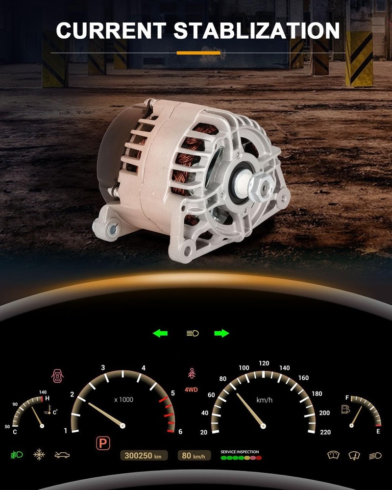 Alternator for 1104C.44 Engine Track Loader Telescopic Handler