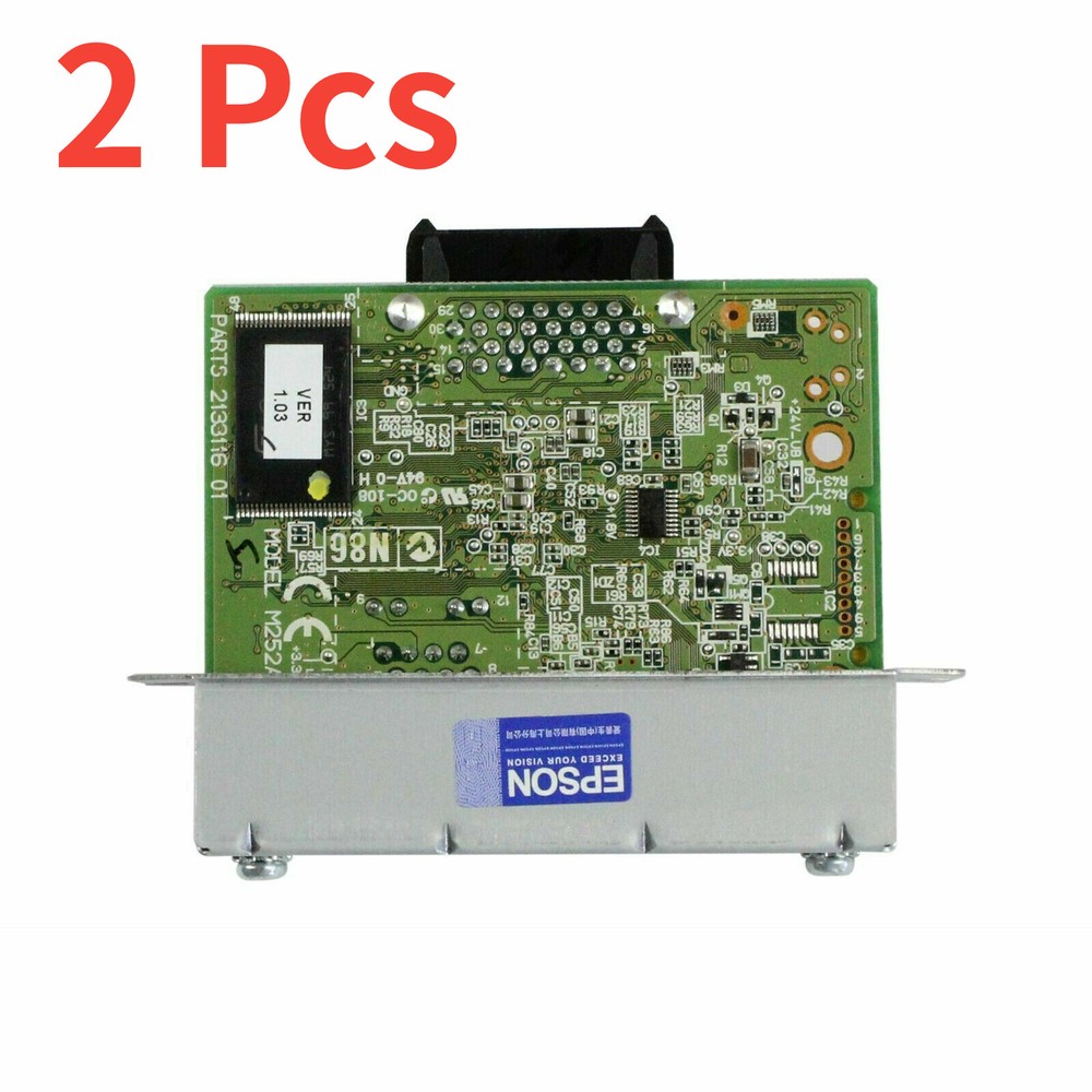 2pcs New for Epson UB-E03 Ethernet Interface Card 100MB for Receipt Print Server