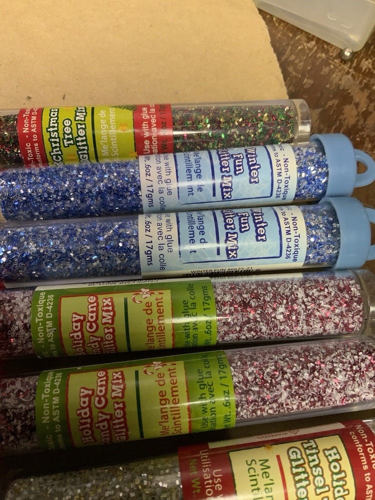 Crafts Winter Fun Glitter Mix