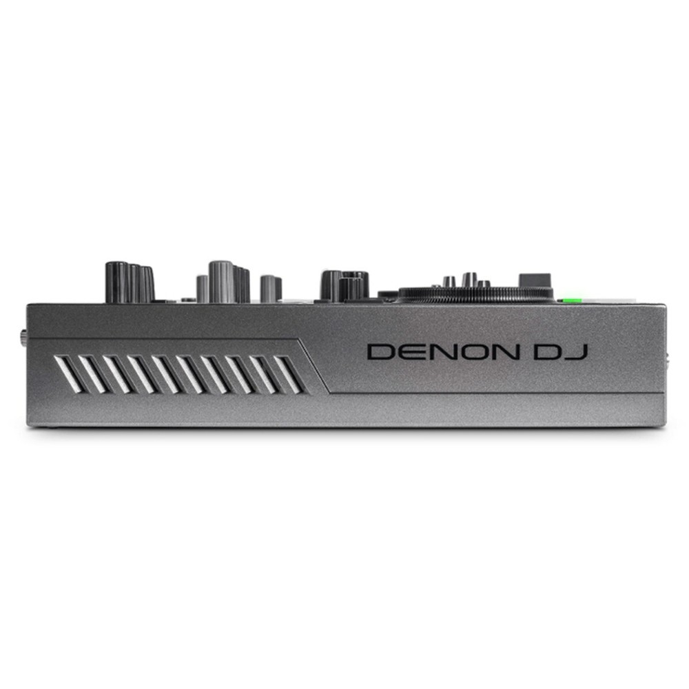 Denon PRIME GO+ Portable Battery Powered Standalone DJ Controller w Silver Case