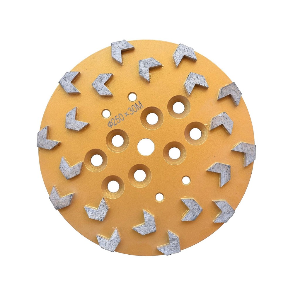 10 in. x 3/8" Threaded Arrow Segments Epoxy Mastics Thinset Coating Remove 10...