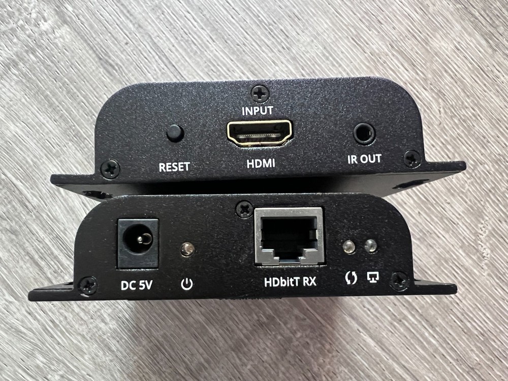 SIIG HDMI HDbitT Over IP Extender Receiver/Transmitter AS IS
