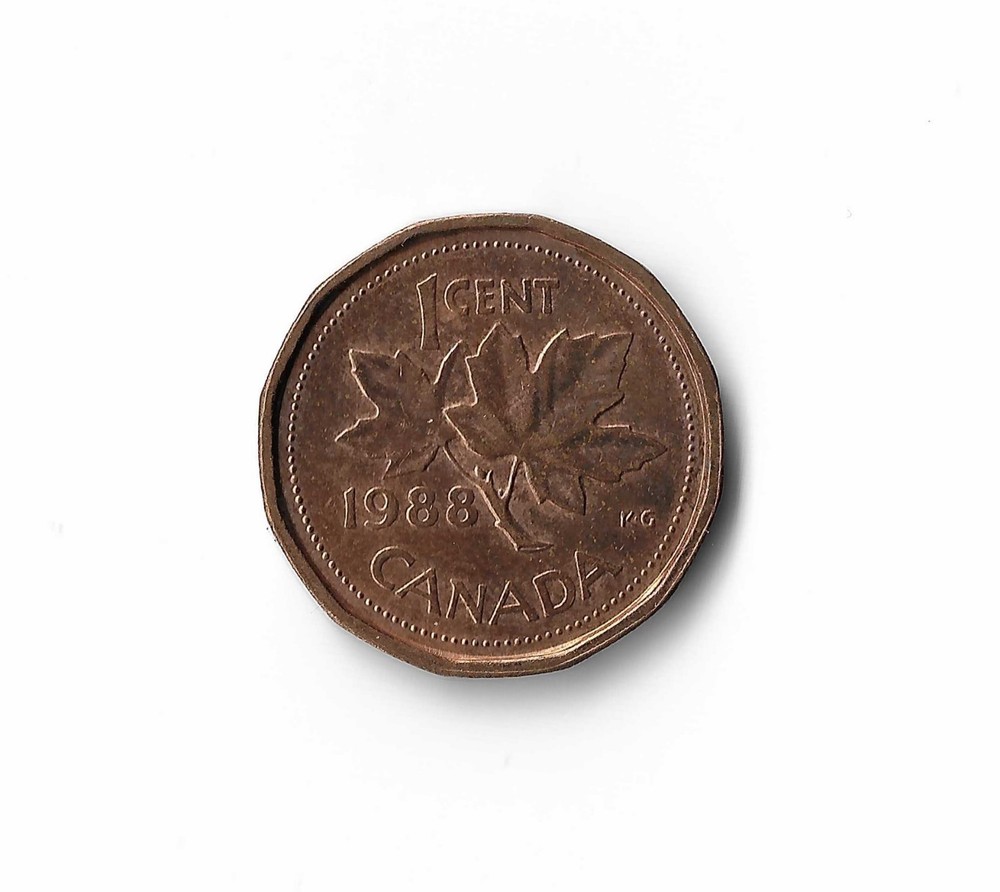 1988 Canada - 1 Cent - 321 - Bronze - 2.5g