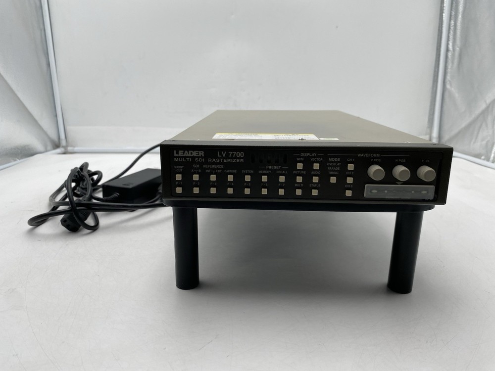 Leader LV 7700 Multi SDI Rasterizer
