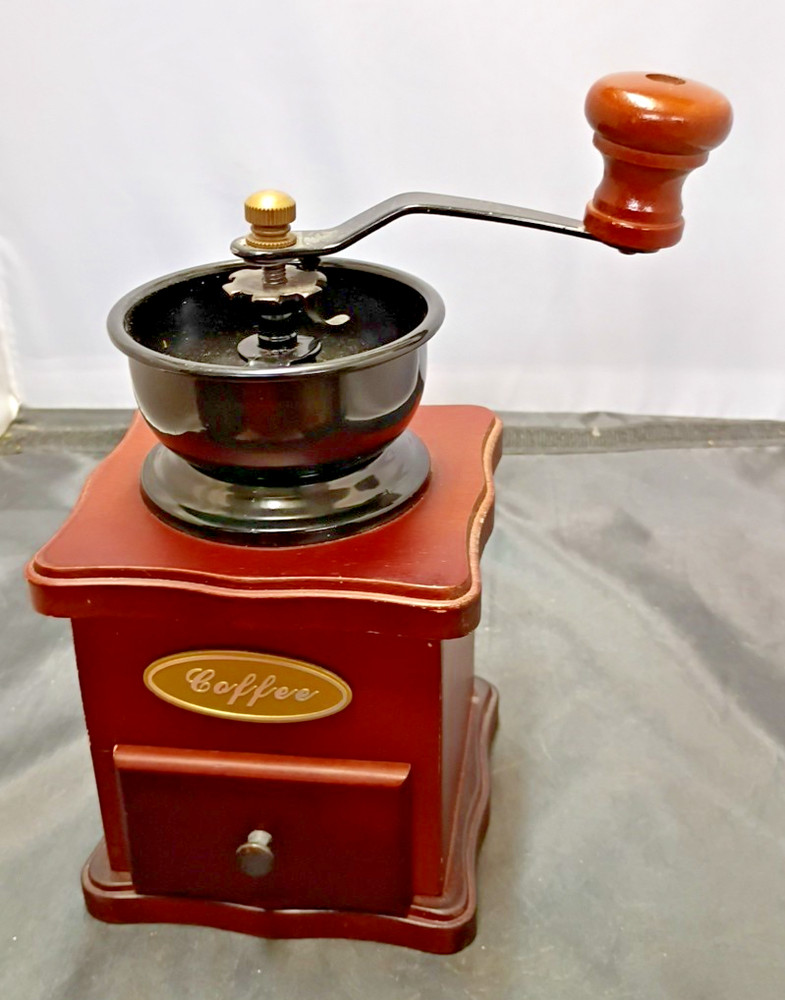 Vintage Manual Coffee Bean Grinder