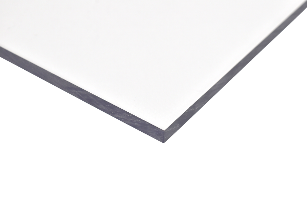BuyPlastic Clear Polycarbonate Plastic Sheet 3/32" x 12" x 12" , Lexan panel