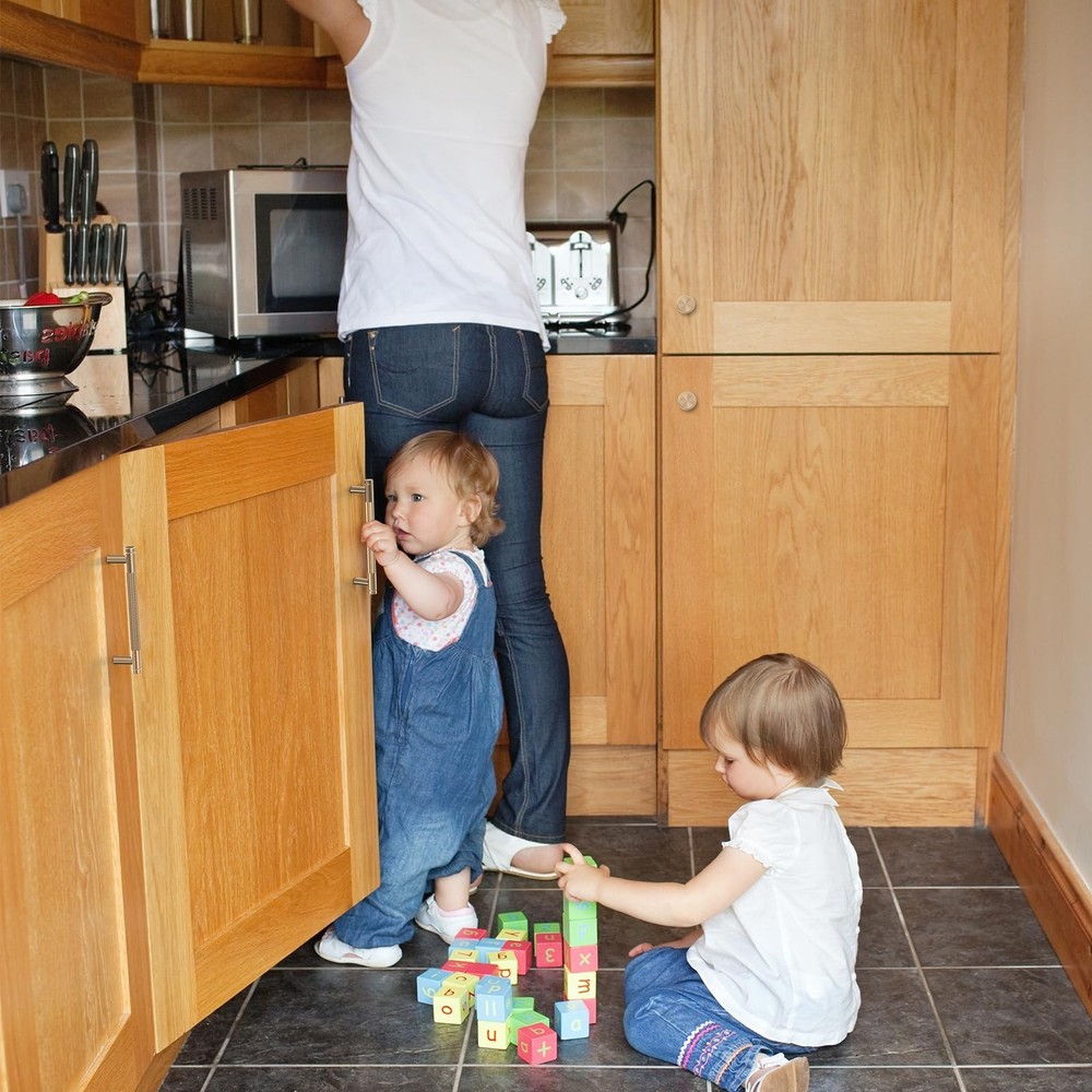 10 Pack Champagne Bronze Knurled Kitchen Cabinet Pull Handles, Cupboard Handl...