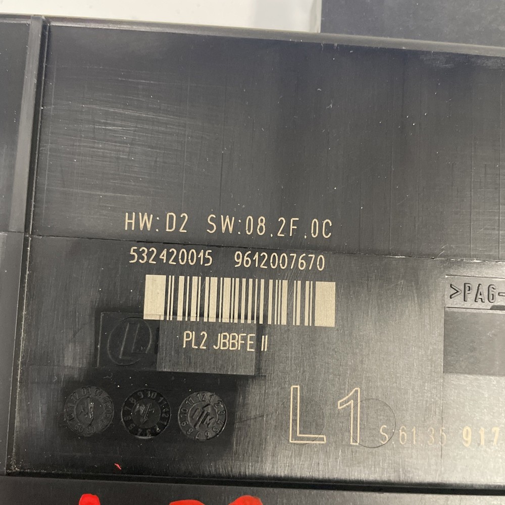 2008 BMW 328i E92 JBE Junction Fuse Box Control Module BCM 61359177978 E90 E93