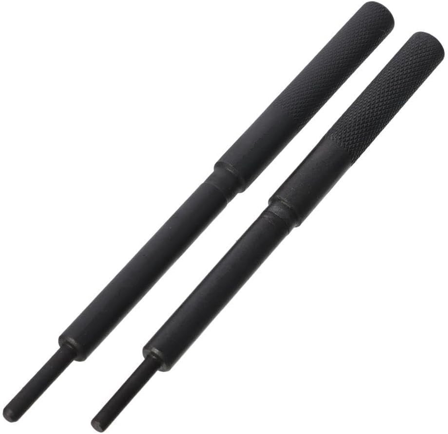 BYOBYO 2 Pcs 5/5.5mm Dark Gray Engine Valve Guide Tool,Universal Engine Valve Re