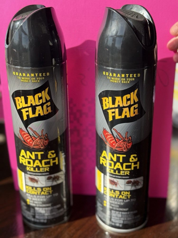 Black Flag Ant & Roach Killer Spray 12oz – Ready-to-Use Insect Control