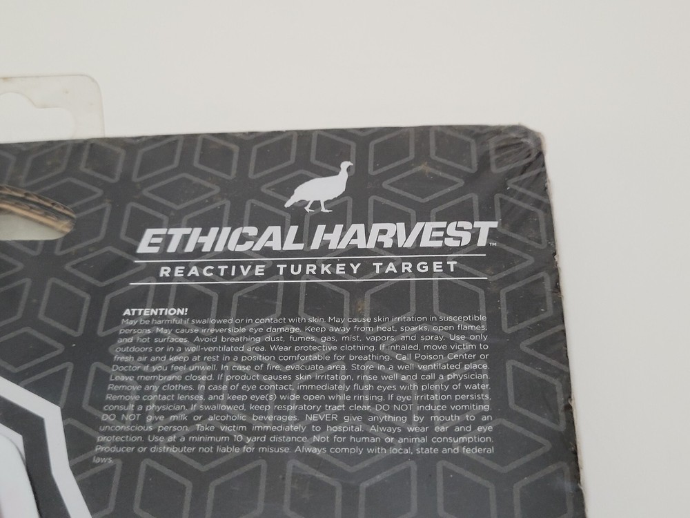 Triumph Systems Ethical Harvest Shooting Target - Reactive Wild Turkey 3 Pack