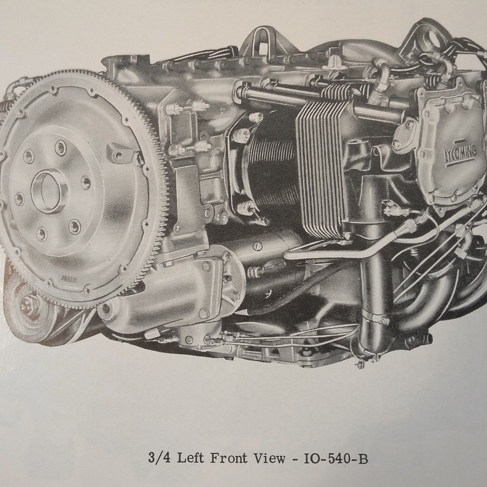 Lycoming IO-540 Engine Operator's Manual